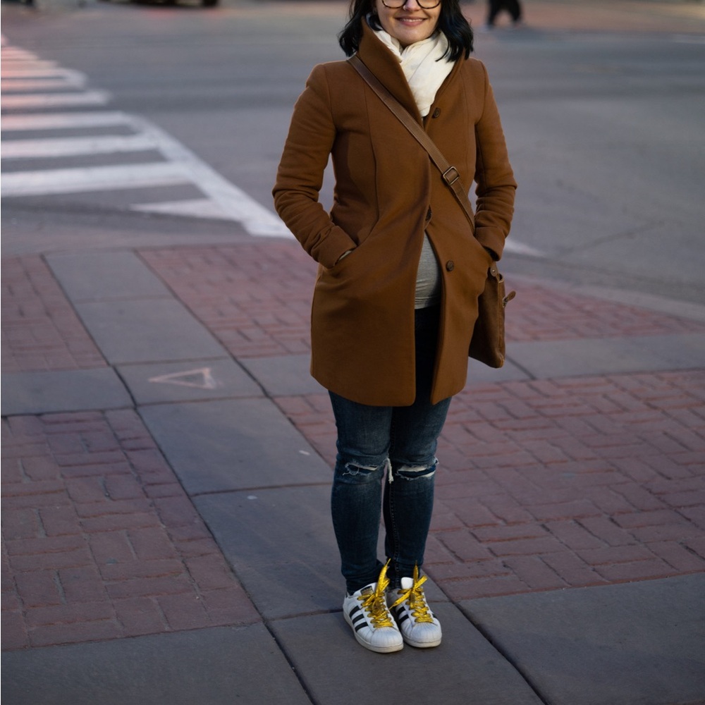 Wilfred Aritzia Cocoon coat short cigar XXS